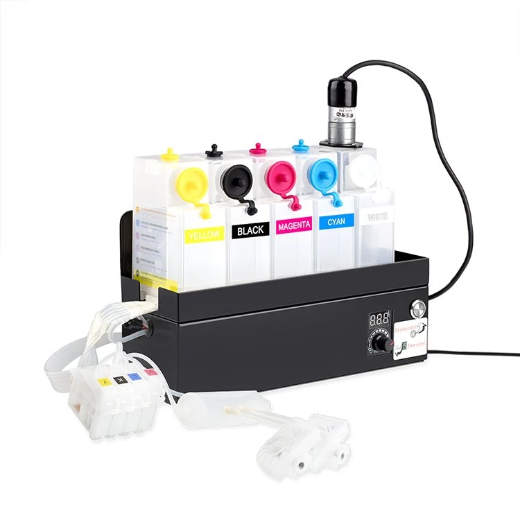 Hệ thống cấp mực liên tục 6 màu DTF (Mới)