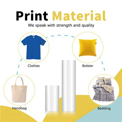 Cuộn phim DTF bạc mờ phát hành một mặt dày 30cm * 100m 75U